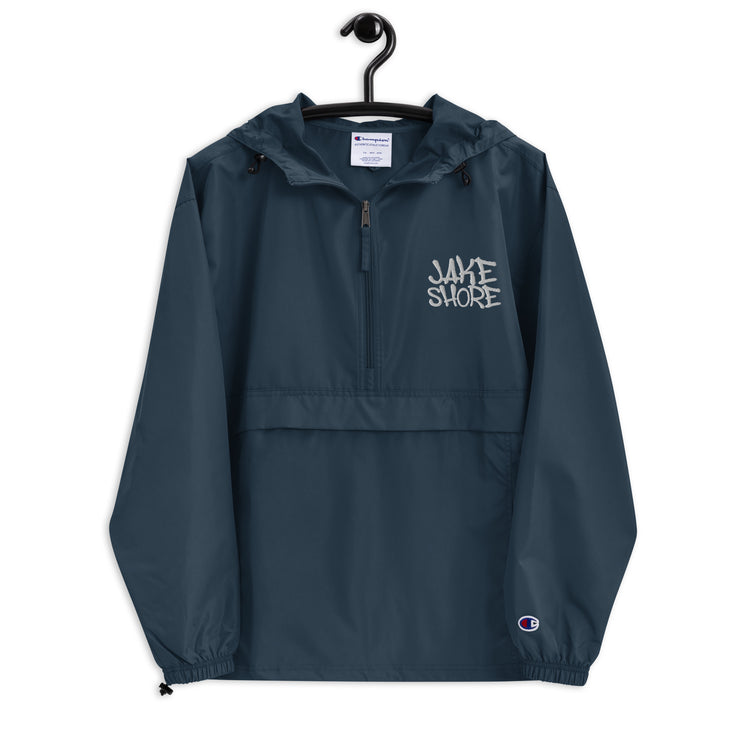 Jake Shore Embroidered Champion Windbreaker